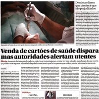 Venda de cartões de saúde dispara mas autoridades alertam doentes