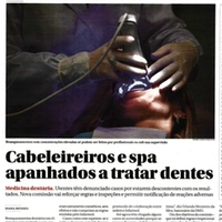 Branqueamentos: "Cabeleireiros e spa apanhados a tratar dentes" (DN)