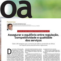 Opinião do bastonário sobre a nova lei das ordens profissionais