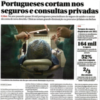Portugueses cortam nos seguros e consultas privadas