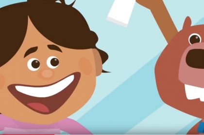 FDI promove saúde oral com desenhos animados