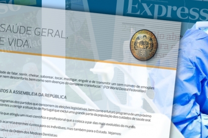 Ordem dos Médicos Dentistas publica carta aberta aos partidos políticos
