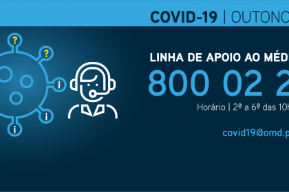 Linha de Apoio ao Médico Dentista COVID-19