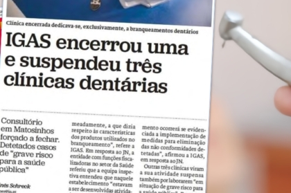 IGAS fiscalizou 11 clínicas e consultórios dentários em 2021
