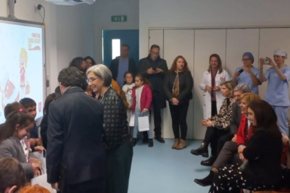 Margarida Tavares visita projeto “Comer Bem, Sorrir Melhor”