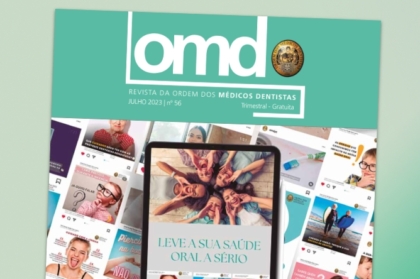 Revista OMD: campanha de valorização da saúde oral na edição 56