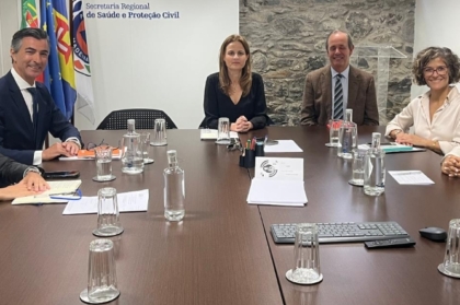 OMD reúne com secretária regional da Saúde e Proteção Civil da RAM